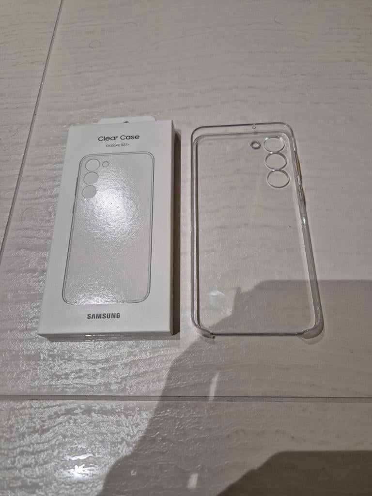 Coque transparente d origine Samsung s23+, Enlèvement ou Envoi, Comme neuf