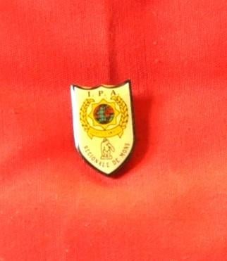 pin's ipa mons police, Collections, Enlèvement ou Envoi, Comme neuf, Autres sujets/thèmes, Insigne ou Pin's