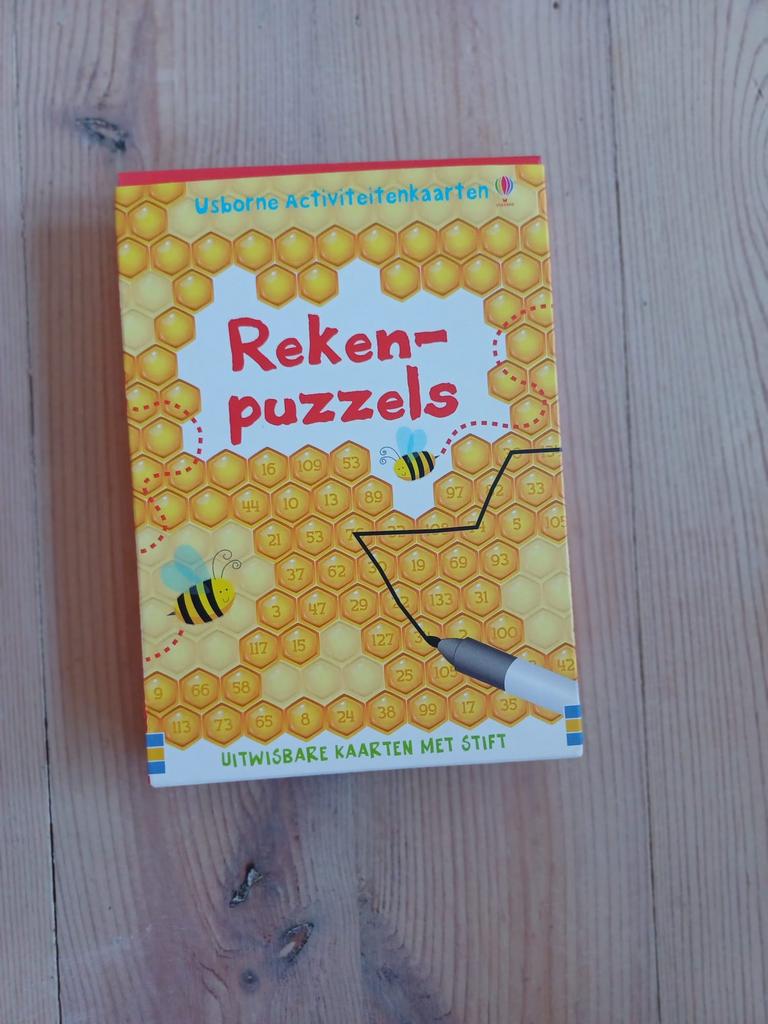Rekenpuzzels, vanaf 9 jaar, Usborne Activiteitenkaarten, Kinderen en Baby's, Speelgoed | Educatief en Creatief, Ophalen of Verzenden