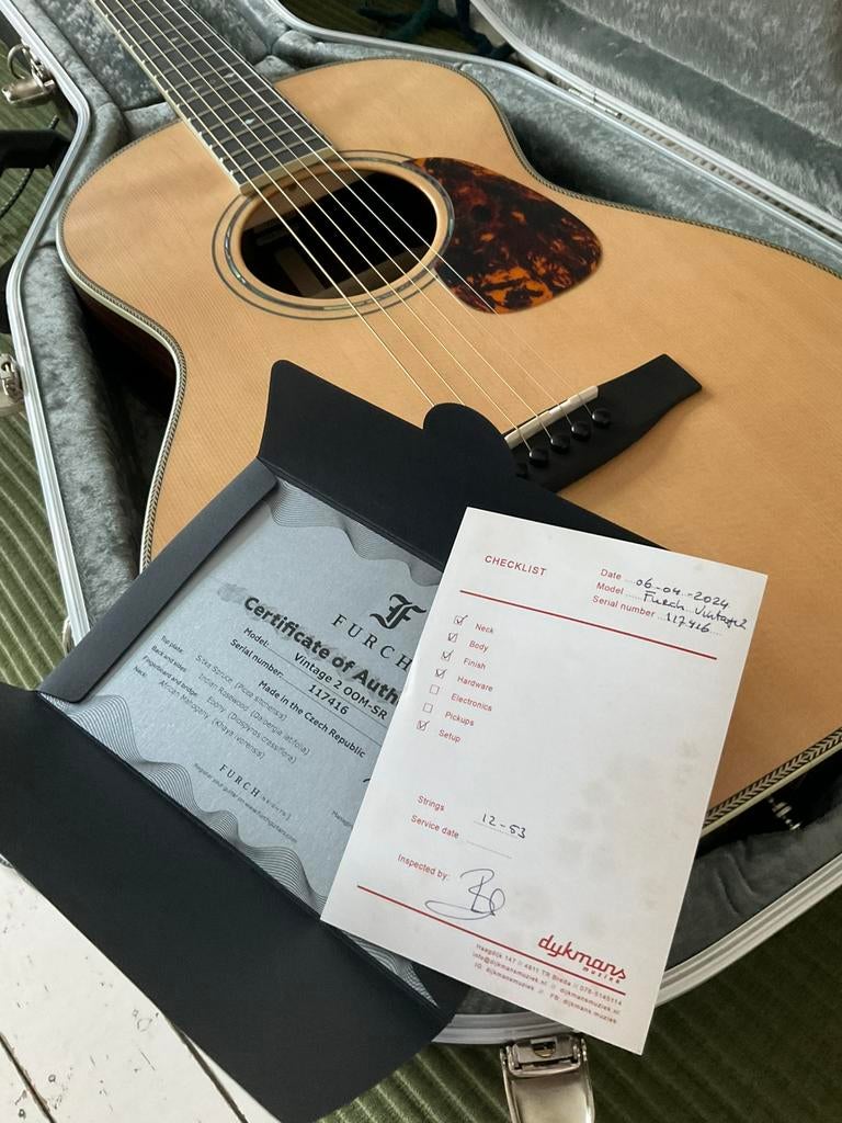 Furch Vintage 2 OOM-SR, Muziek en Instrumenten, Snaarinstrumenten | Gitaren | Akoestisch, Ophalen, Zo goed als nieuw