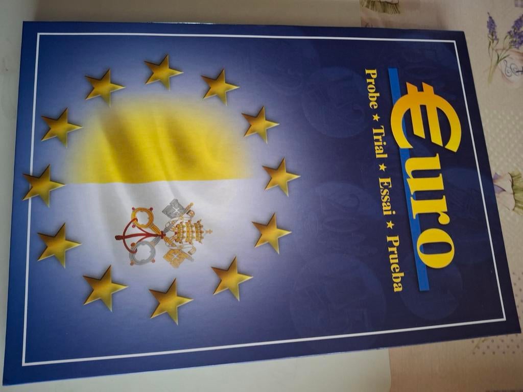 Map voor vaticaan munten probe, Ophalen of Verzenden