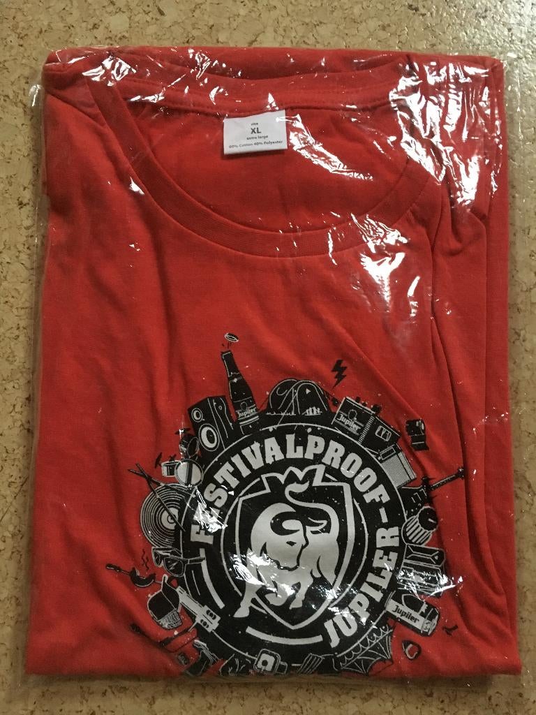 Jupiler Festival t-shirt, Verzamelen, Biermerken, Ophalen of Verzenden, Nieuw, Kleding, Jupiler