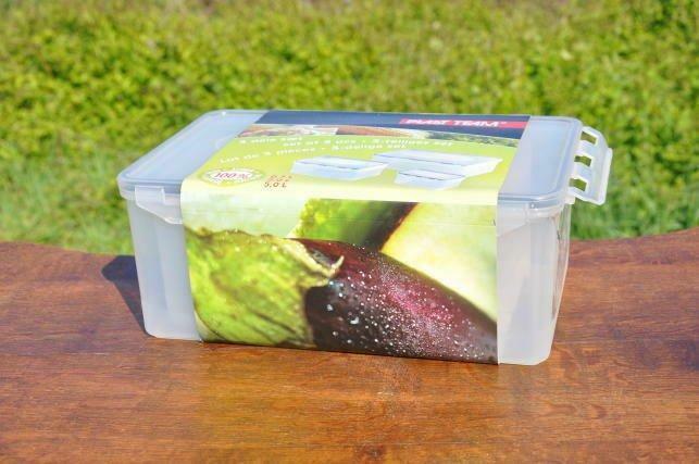 3 boites alimentaire hermètique neuve 0,700/2L/5L, Enlèvement ou Envoi, Neuf
