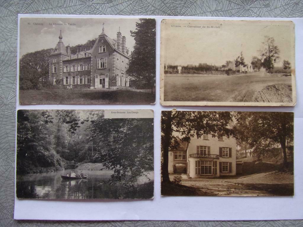 cartes postales anciennes Brabant Wallon 1900-1930, Enlèvement ou Envoi, Avant 1920, Affranchie, Brabant Wallon