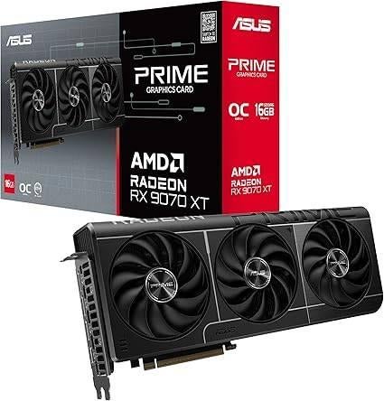 Asus Prime Radeon RX 9070 XT OC | GRATIS LEVERING, -, Verzenden, -, Nieuw