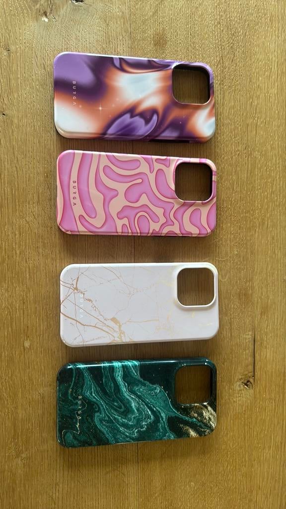 Burga covers Iphone 15 pro max, Enlèvement, Comme neuf