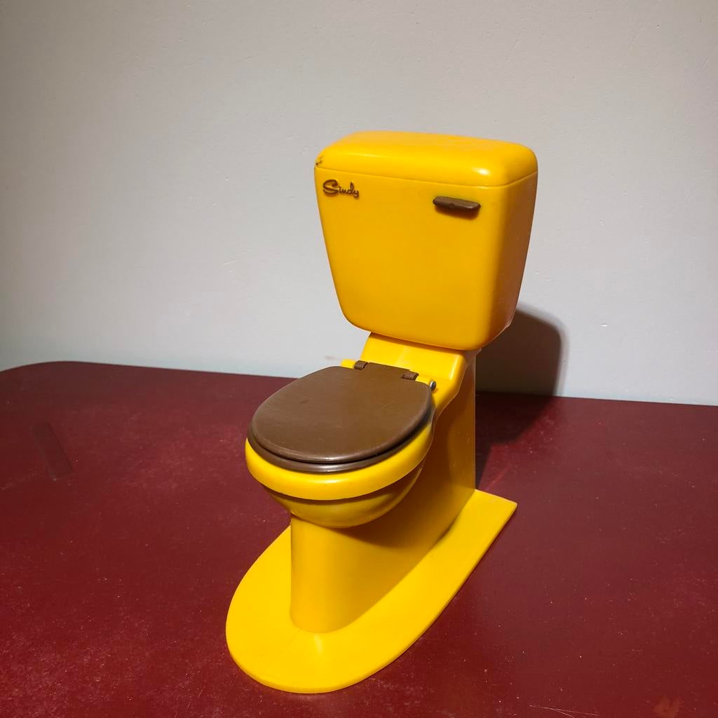 WC Sindy - Vintage, Collections, Enlèvement ou Envoi, Sanitaire