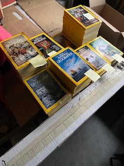 magazines National Geographic 1990-1980, Ophalen, Gelezen, Diverse auteurs