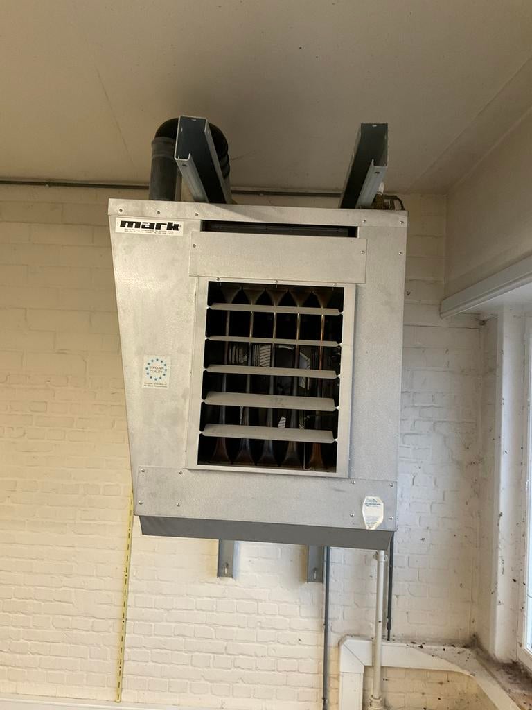 Gasverwarmer, Ophalen, Gebruikt