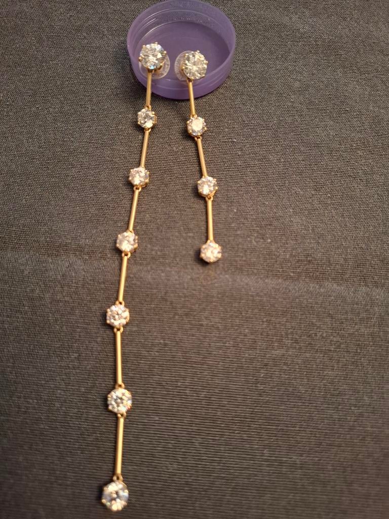 Boucles d'oreilles constella asymétriques swarovski, Enlèvement ou Envoi