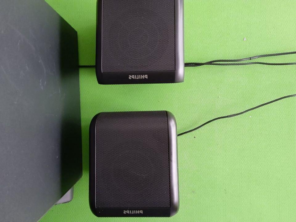 Ensemble enceintes + caisson subwoofer 4.0. Phillips, TV, Hi-fi & Vidéo, Enceintes, Philips, Moins de 60 watts, Utilisé, Subwoofer