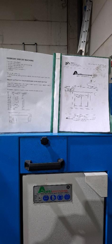 Gereedschappen, machines te koop, atelier te huur in Lebbeke, Ophalen, Gebruikt