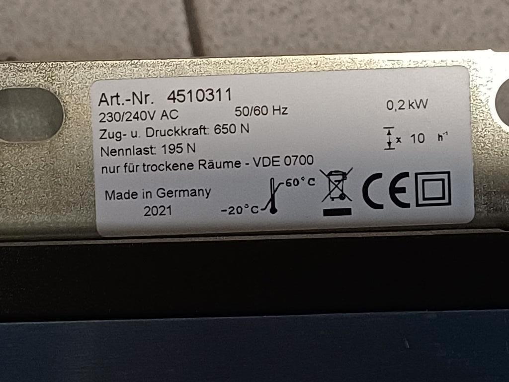 Garagepoortaandrijving, Ophalen, Zo goed als nieuw, Elektromotor