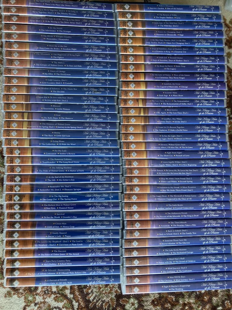 Serie DVD's Kleine Huis op de Prairie, Cd's en Dvd's, 1960 tot 1980, Overige genres, Ophalen of Verzenden, Vanaf 6 jaar