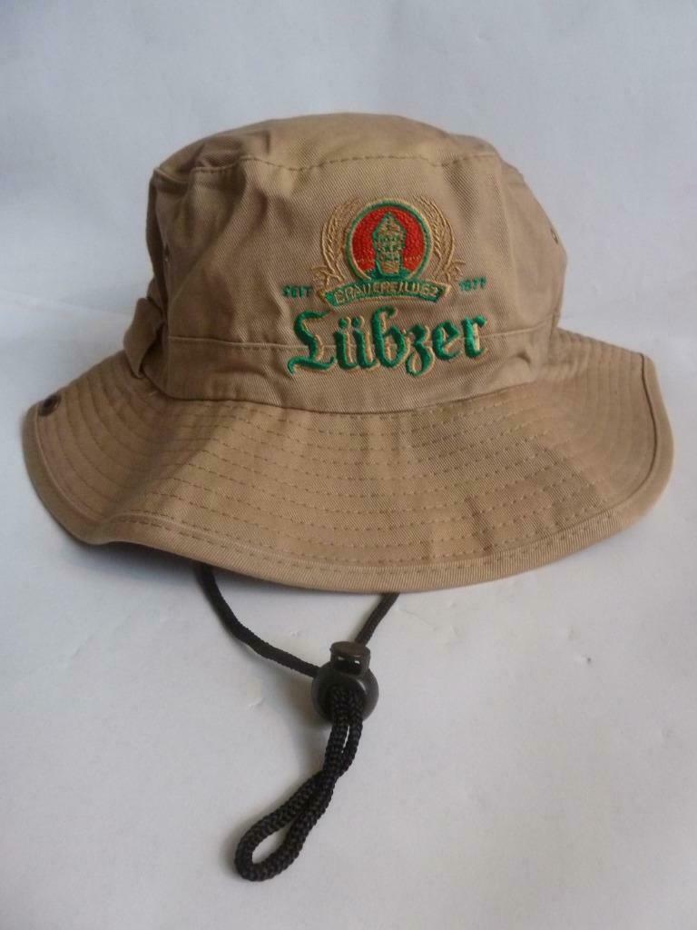 Chapeau Safari Lübzer Pils, Allemagne, nouveau, Enlèvement ou Envoi, Neuf, Vêtements, Autres marques