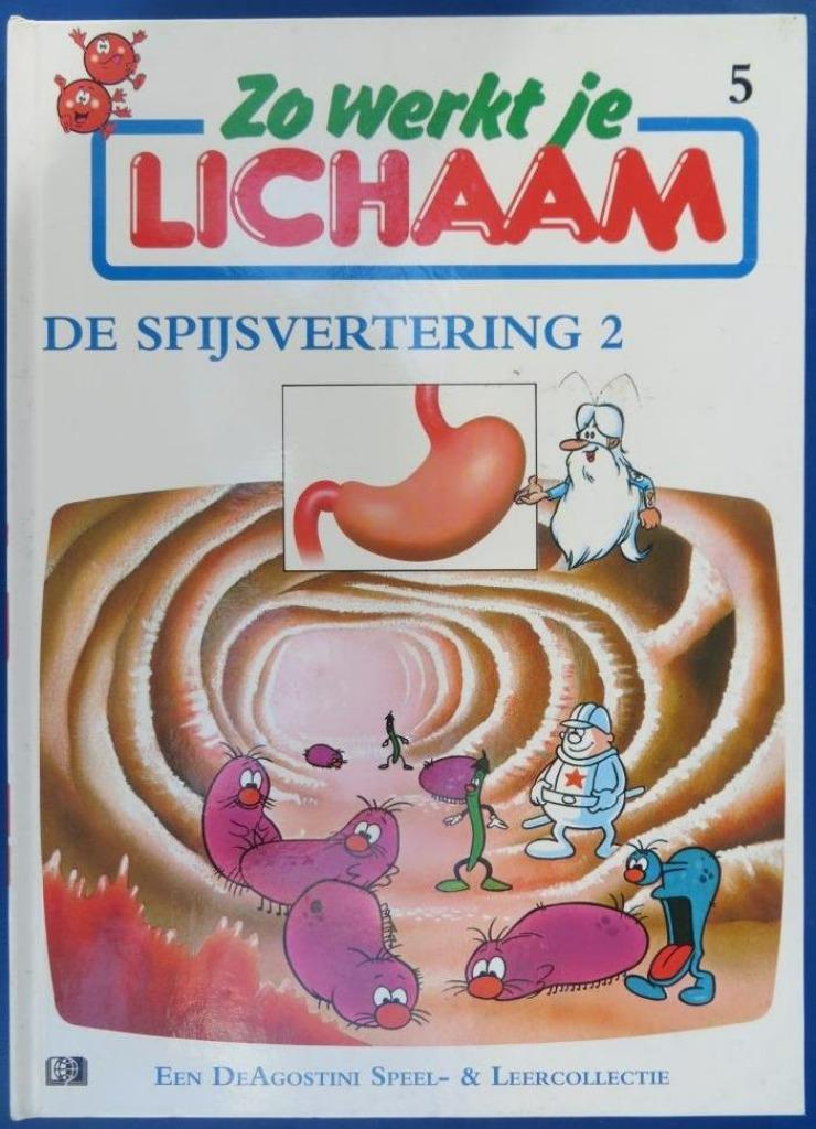 Zo werkt je lichaam De spijsvertering 2 Albert Barillé, Boeken, Gelezen, Non-fictie, Ophalen of Verzenden, Albert Barillé
