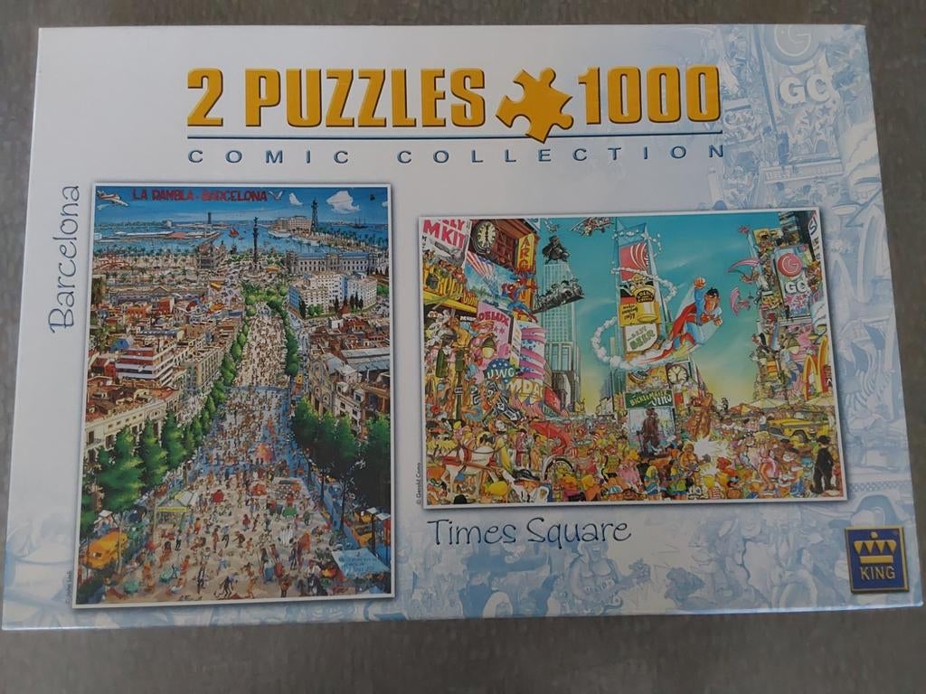 Puzzle 2 x 1000 pièces, Enlèvement ou Envoi