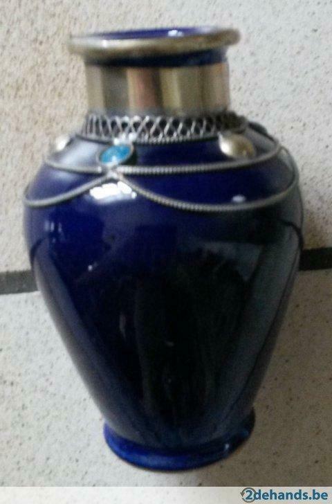 blauw vaasje, Gebruikt