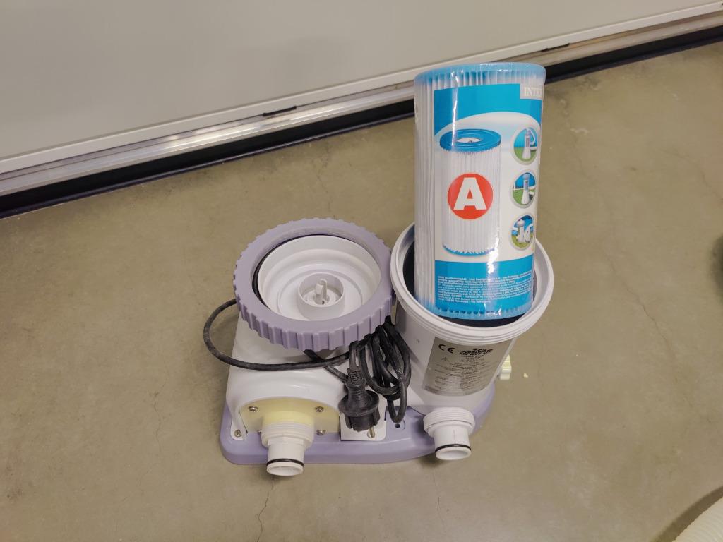 Intex filterpomp, Ophalen, Gebruikt, Zwembadpomp