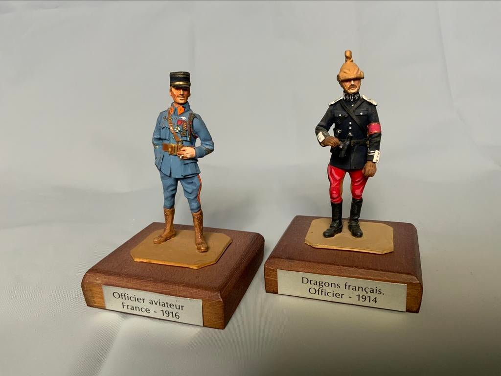 Figurines de collection , soldats français 14-18, Comme neuf