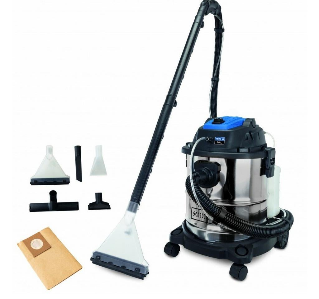 Professionele zetelreiniger shampouineuse pro 1400w!! 20 lit, Ophalen of Verzenden