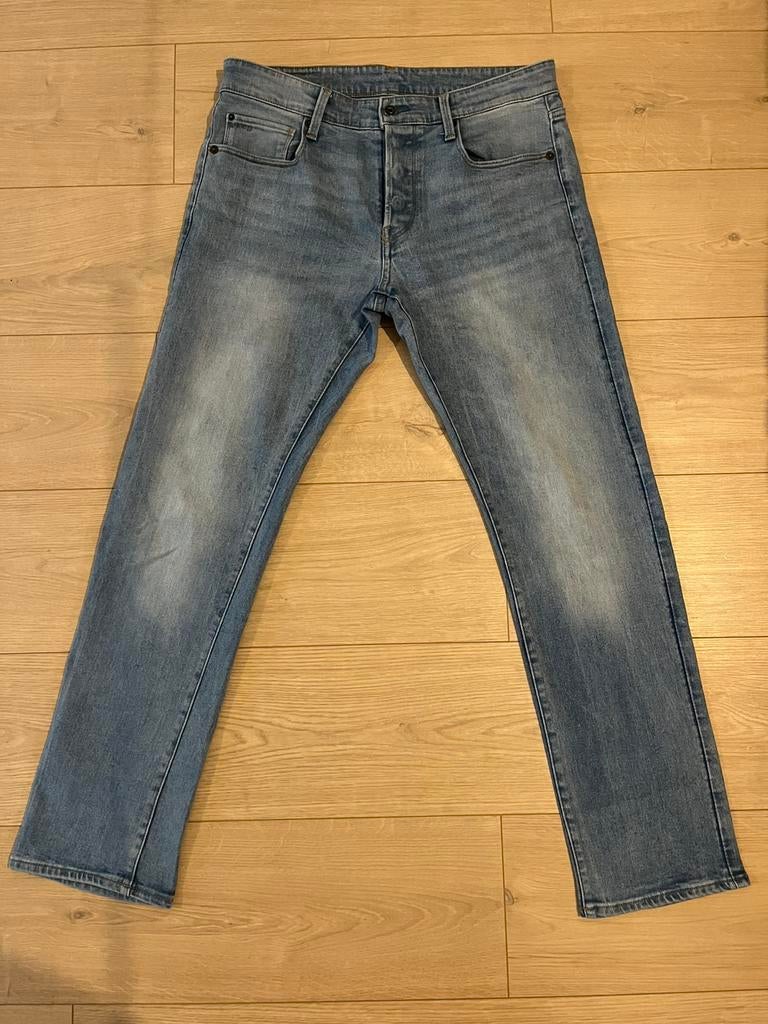 G star straight 3301 Z.G.A.N W32 L32, Ophalen of Verzenden, Zo goed als nieuw