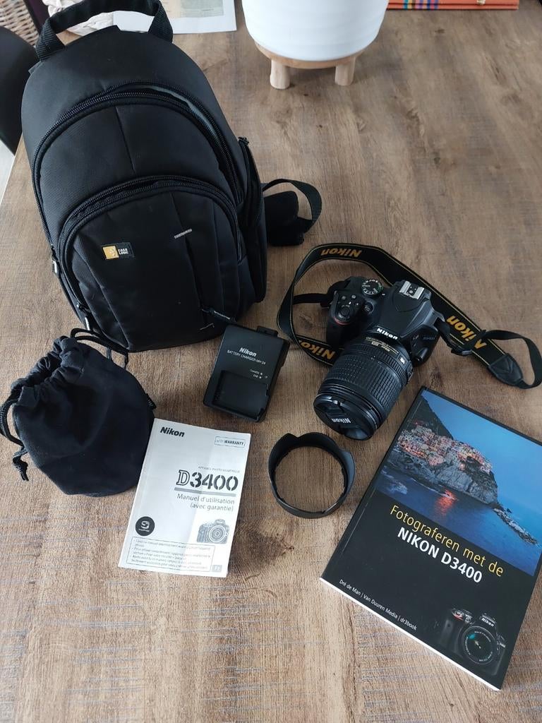 Nikon D3400, TV, Hi-fi & Vidéo, Enlèvement, Comme neuf, Nikon