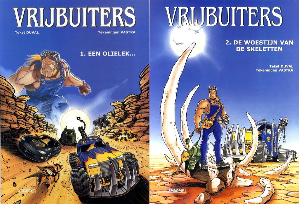 Vrijbuiters 1 + 2 (Complete reeks), Boeken, Stripverhalen, Zo goed als nieuw, Complete serie of reeks, Ophalen