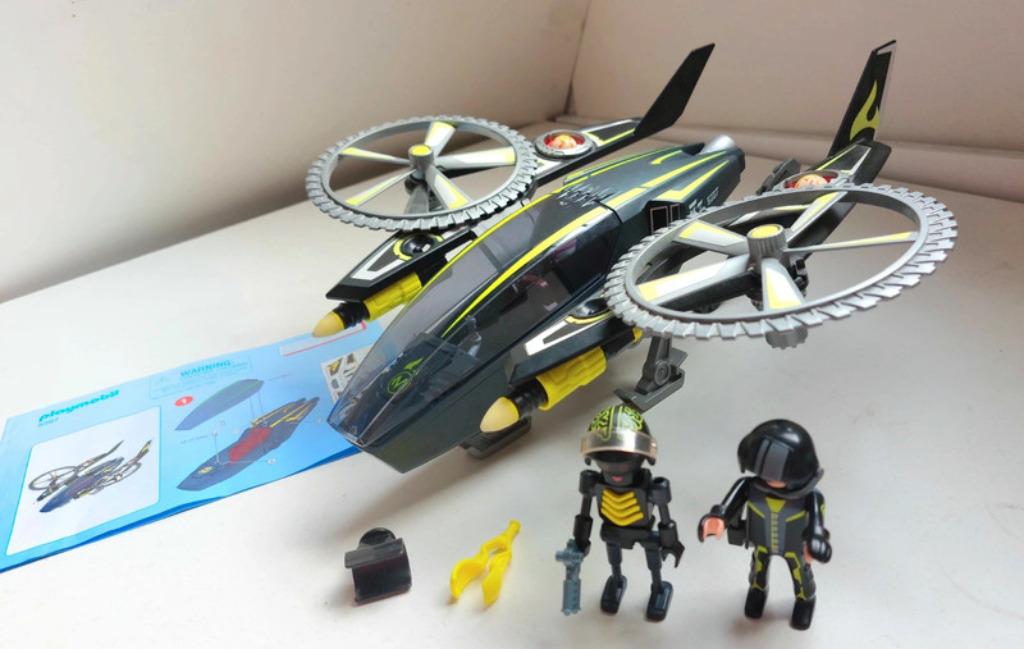 Playmobil 5287 Navette Top agents 2 Complet, Enlèvement ou Envoi, Comme neuf, Ensemble complet