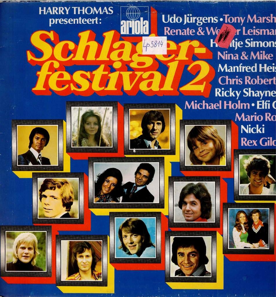 Vinyl, LP   /   Ariola Schlagerfestival 2, Ophalen of Verzenden, Overige formaten