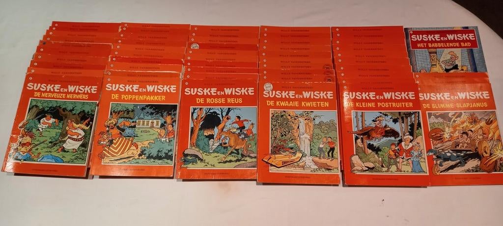 Suske en Wiske 43 strips, Ophalen