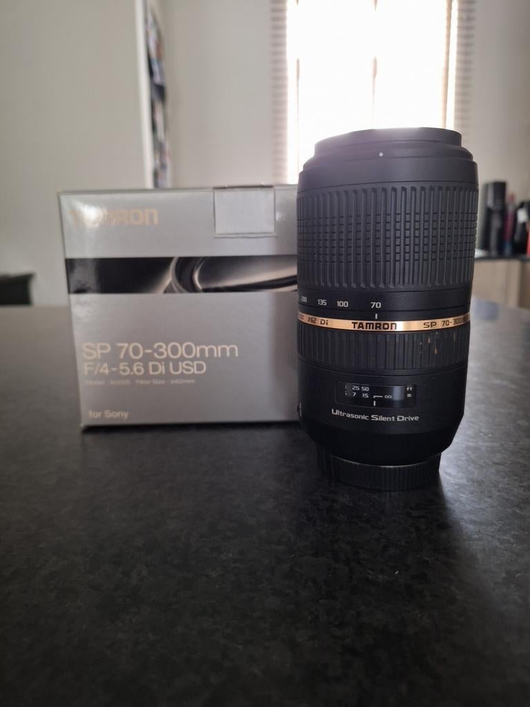 Tamron 70-300mm F/4-5.6 Di USD voor Sony A-mount, TV, Hi-fi & Vidéo, Photo | Lentilles & Objectifs, Enlèvement
