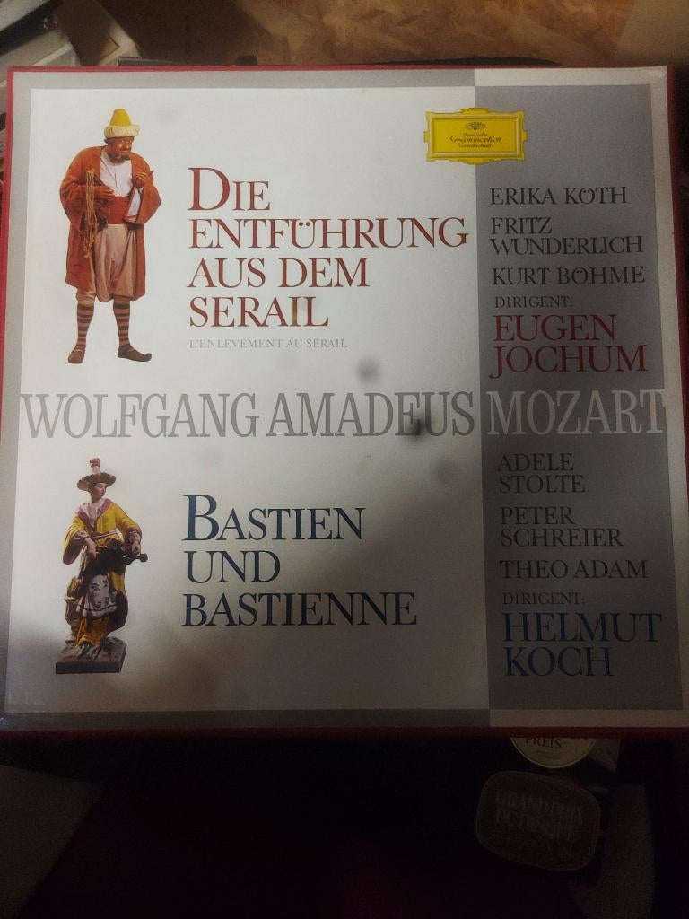 Wolfgang Amadeus Mozart vinyle, Enlèvement, Comme neuf, Avec livret