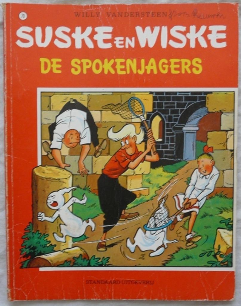 Strip Boek, Suske en Wiske, De Spokenjagers, Nr.70, 1978.(1), Boeken, Stripverhalen, Gelezen, Willy Vandersteen, Eén stripboek