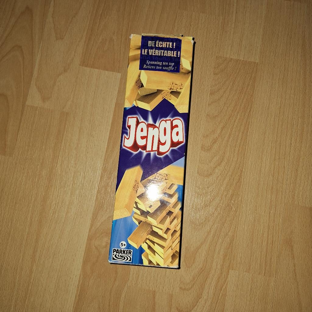 Spel Jenga, Trois ou quatre joueurs, Envoi, Utilisé, Parker