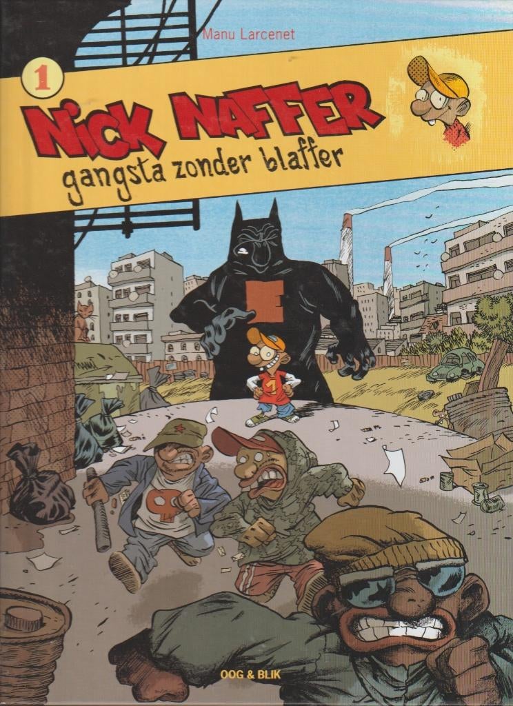 Strip Nick Naffer nr. 1 - Gangsta zonder blaffer., Boeken, Stripverhalen, Verzenden
