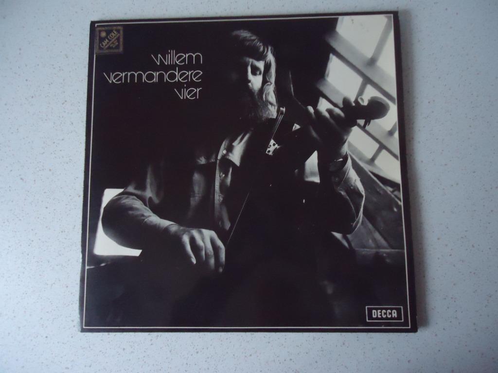 LP van "Willem Vermandere" Vier anno 1973., Cd's en Dvd's, Vinyl | Nederlandstalig, Ophalen of Verzenden, Zo goed als nieuw, 12 inch