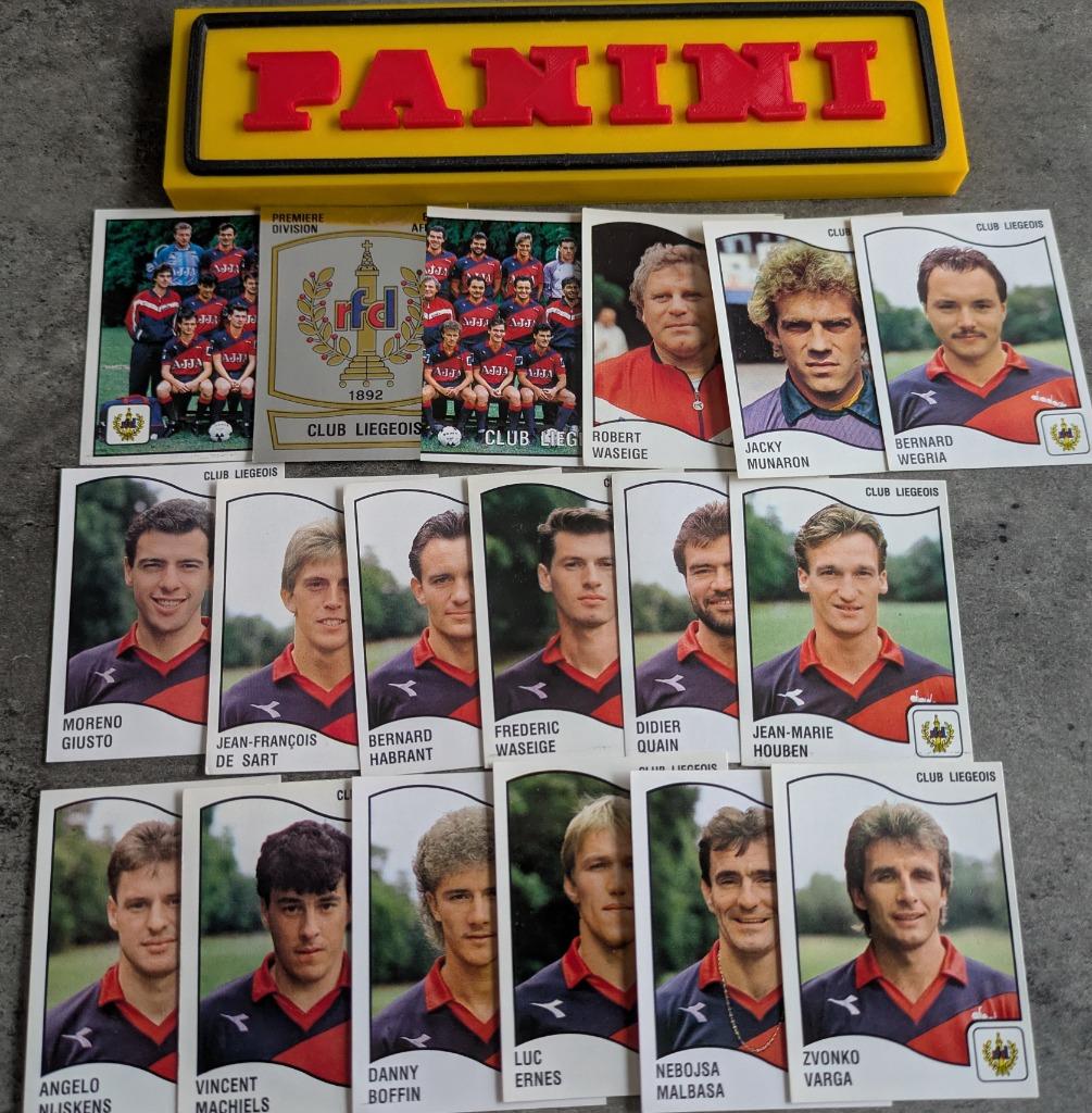 AUTOCOLLANTS PANINI FOOTBALL 90 FC Liege 18 1990, Envoi, Neuf
