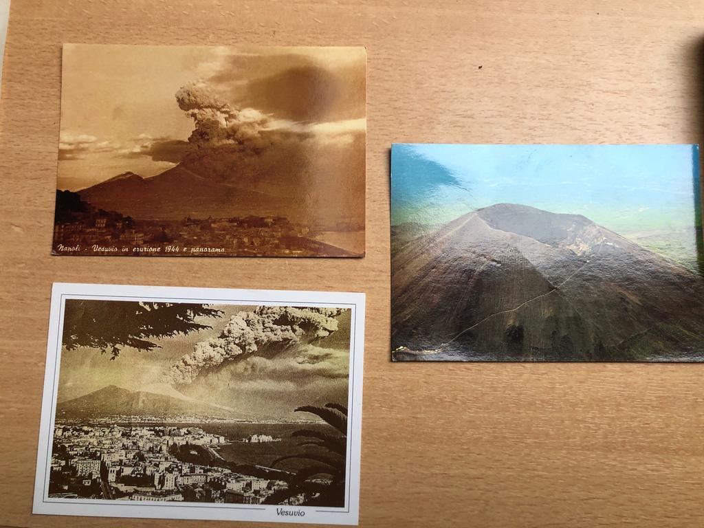 3 postkaarten Vesuvius - Italië - gratis verzending, Enlèvement ou Envoi, Non affranchie, Italie