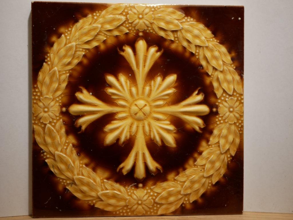 Art nouveau tegel, Antiek en Kunst, Ophalen of Verzenden