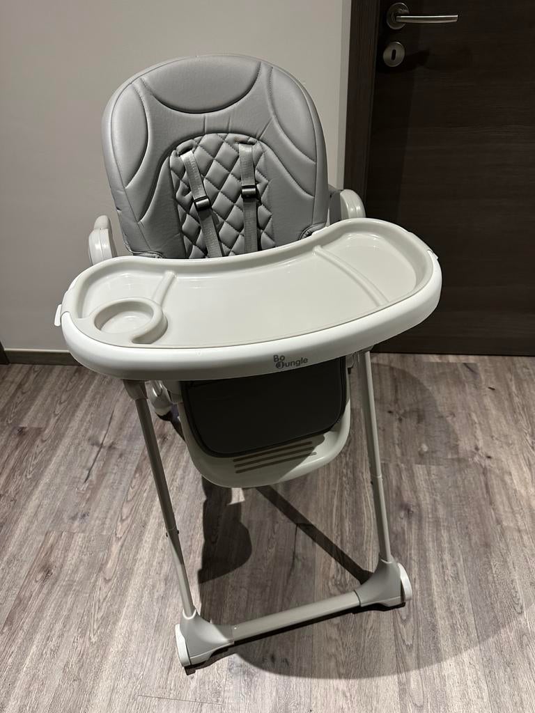 Chaise haute Bo Jungle, Enlèvement, Comme neuf, Plateau amovible