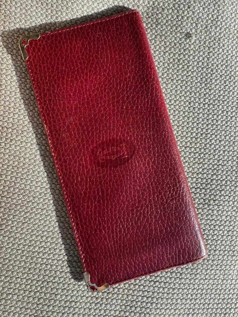 Vintage Cartier Must portemonnee / wallet, Handtassen en Accessoires, Portemonnees, Ophalen, Gebruikt, Overige merken