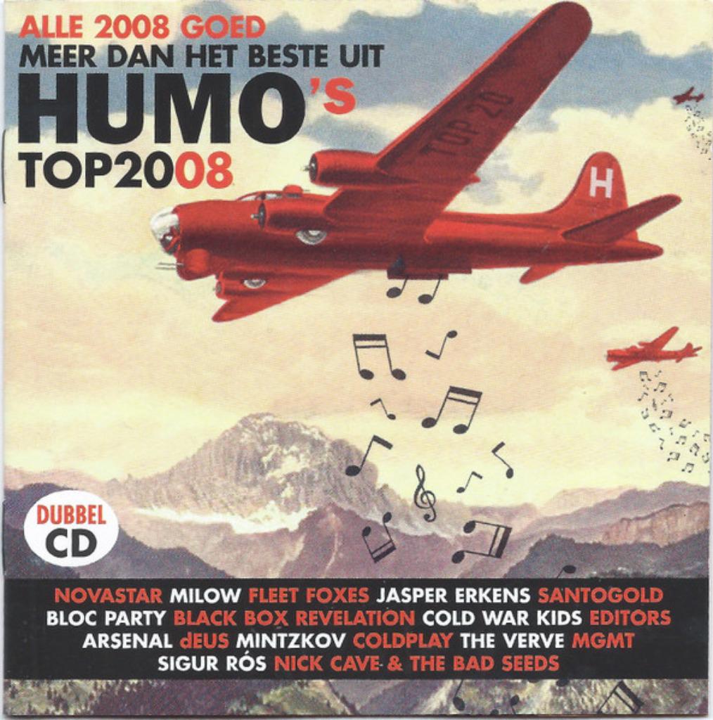 Humo 2008 - Editors , Sigur Rós , Arno , Nick Cave (2CD), Cd's en Dvd's, Ophalen of Verzenden