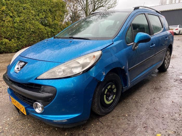 Portière 4portes avant gauche d'un Peugeot 207 (KMU), -, 3 mois de garantie, Utilisé, Porte