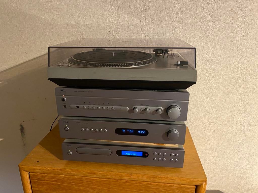 Stereo installatie tecnics, Audio, Tv en Foto, Ophalen, Zo goed als nieuw, Platenspeler