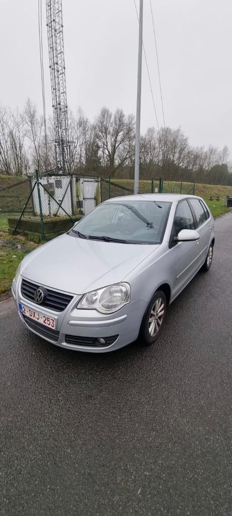 VW polo 1400 essence 2009 Airco JA 5port., Autos, Argent ou Gris, Achat, Entreprise, Boîte manuelle