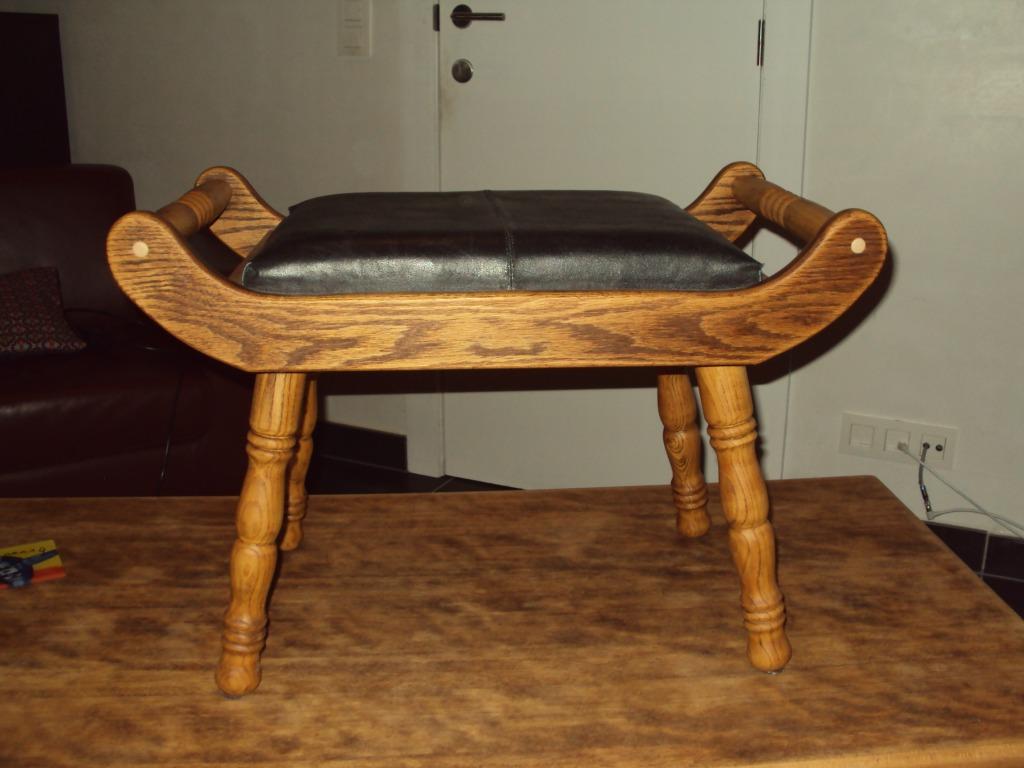 voetenbank, Huis en Inrichting, Ophalen, Minder dan 50 cm, Gebruikt, 50 tot 75 cm