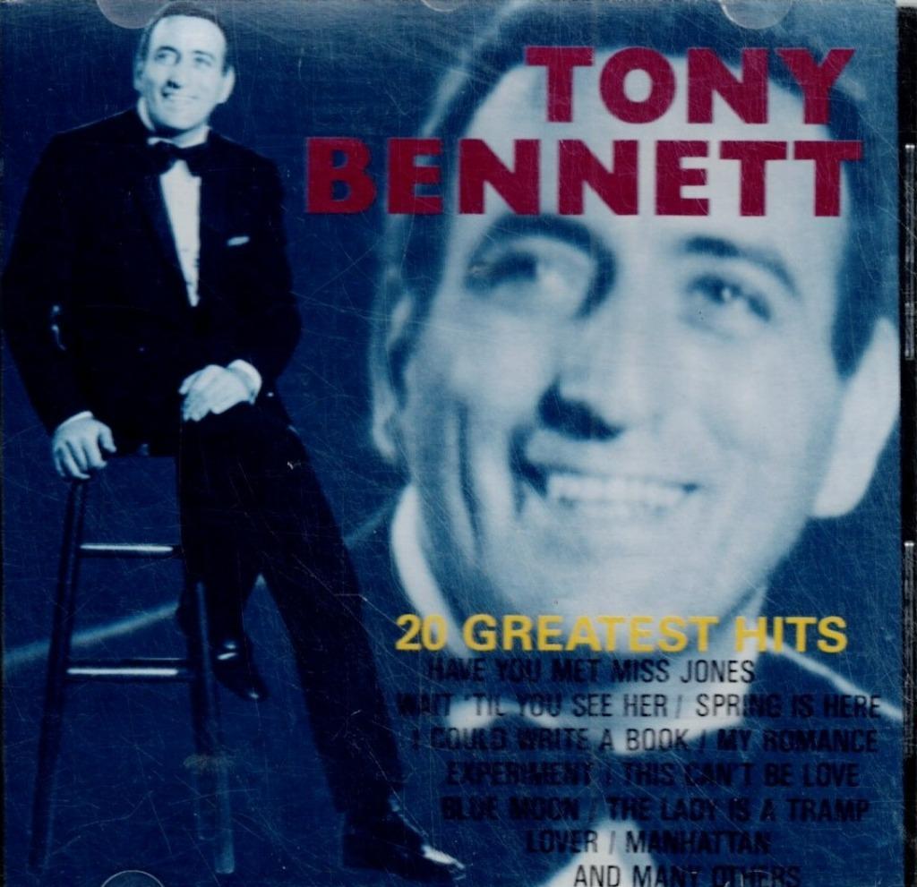 cd   /   Tony Bennett – Tony Bennett 20 Greatest Hits, Enlèvement ou Envoi
