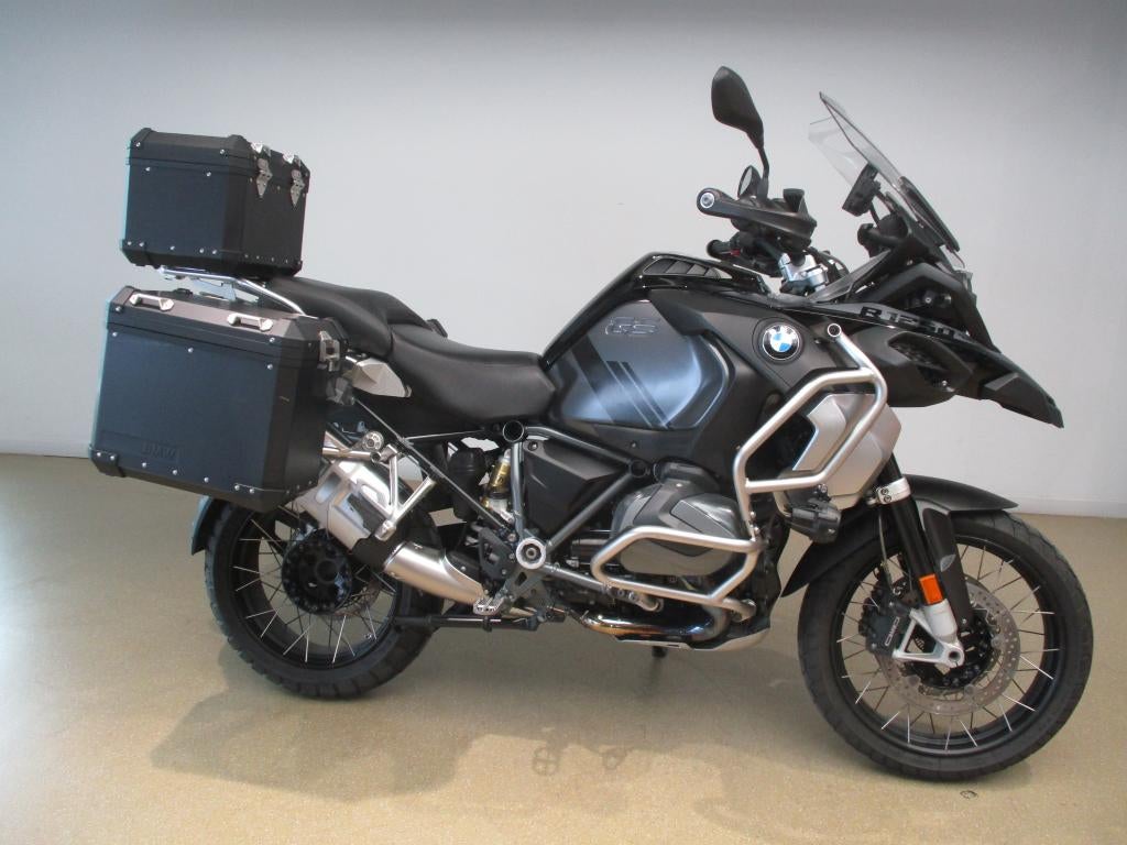 BMW R 1250 GS Adventure Triple Black - 36 maanden garantie, Motoren, Handvatverwarming, 2 cilinders, 1254 cc, Motorrijbewijs A
