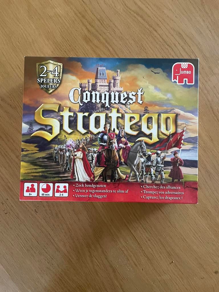 Stratego Conquest, Hobby en Vrije tijd, Gezelschapsspellen | Bordspellen, Drie of vier spelers, Ophalen, Nieuw